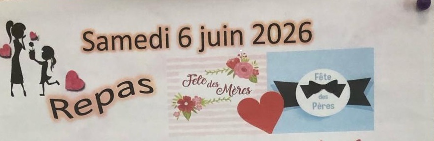 Repas Dansant le 06 juin 2026